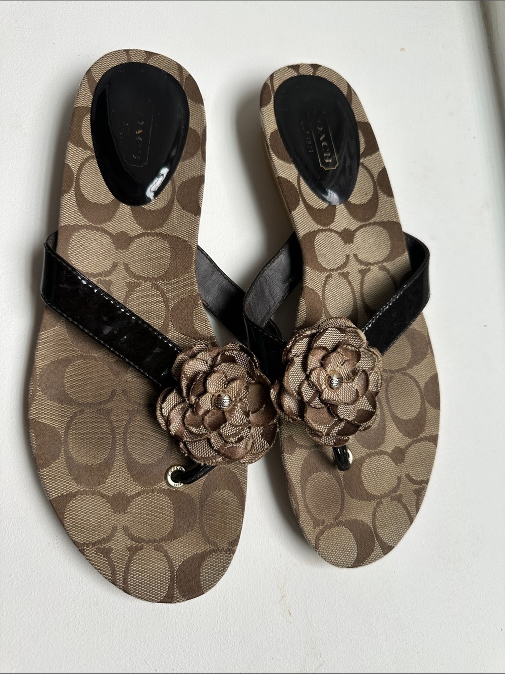 Coach sandals